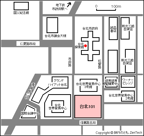 台北101 地図