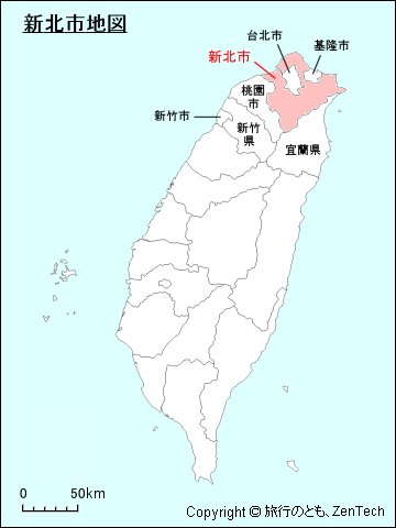 新北市地図