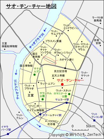 サオ・チン・チャー地図