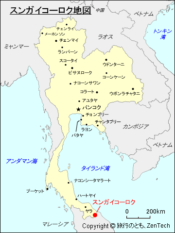 スンガイコーロク地図