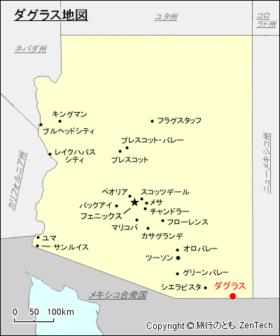 ダグラス地図