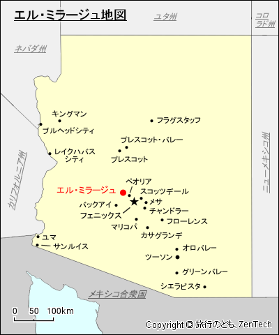 エル・ミラージュ地図