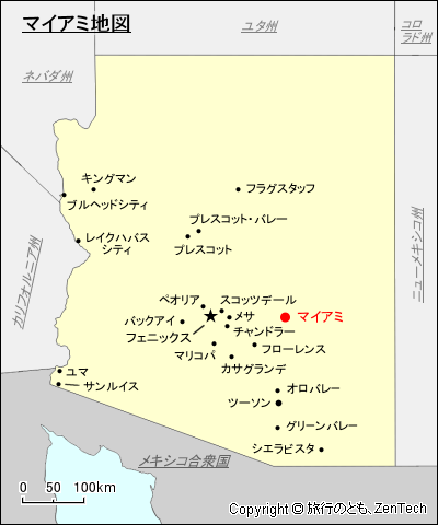 マイアミ地図