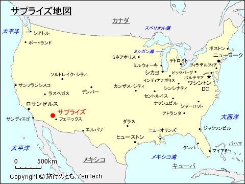 サプライズ地図