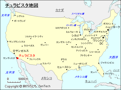 チュラビスタ地図