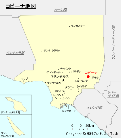 コビーナ地図