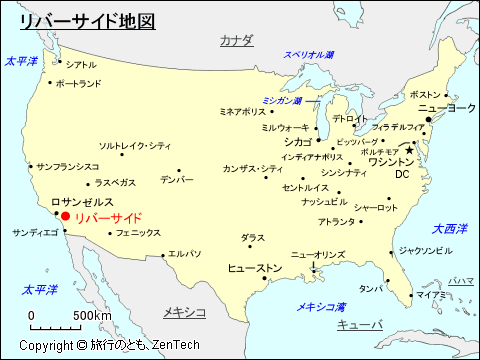 リバーサイド地図