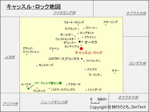 キャッスル・ロック地図