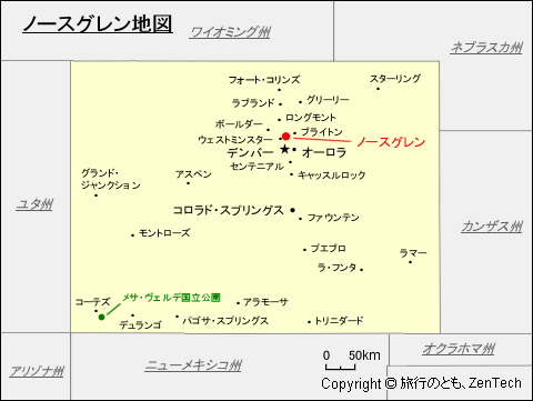 ノースグレン地図