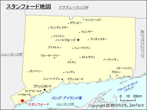 スタンフォード地図