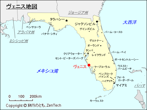 ヴェニス地図