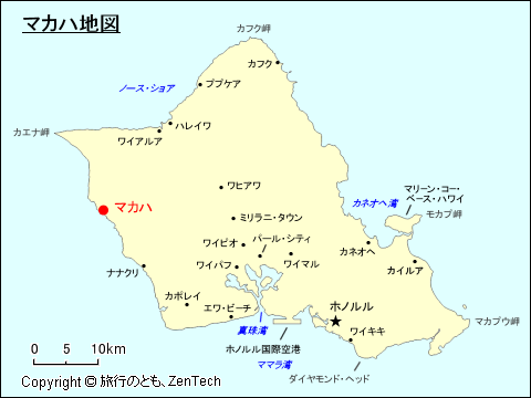 マカハ地図