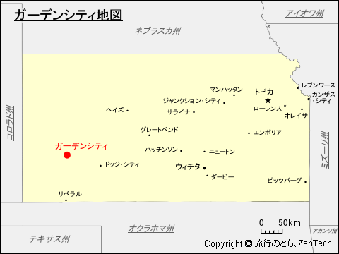 ガーデンシティ地図