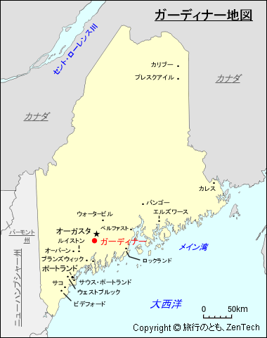 ガーディナー地図