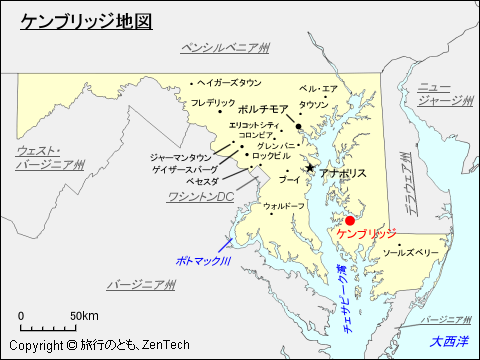 ケンブリッジ地図