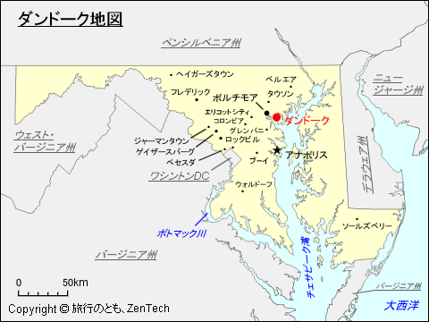 ダンドーク地図