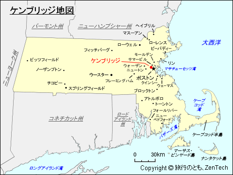 ケンブリッジ地図