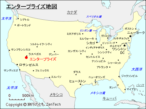 エンタープライズ地図