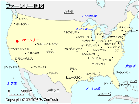 ファーンリー地図