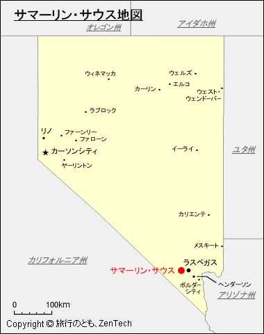 サマーリン・サウス地図