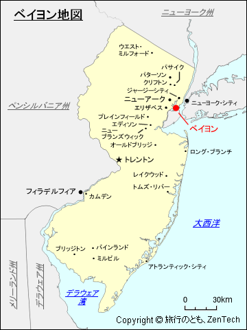 ベイヨン地図