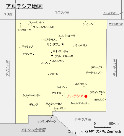 アルテシア地図