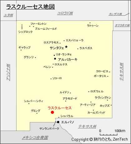 ラスクルーセス地図