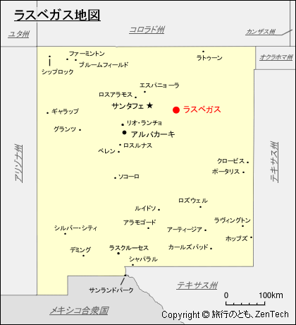 ラスベガス地図