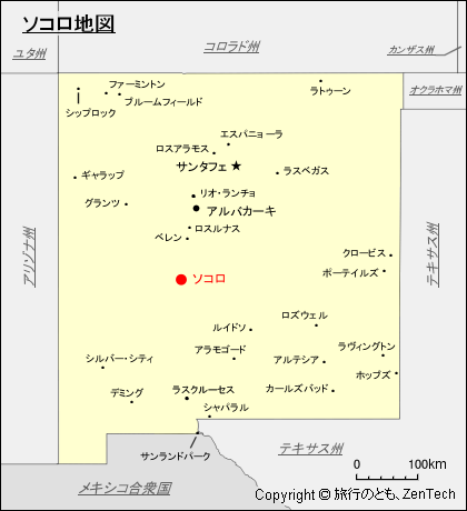 ソコロ地図