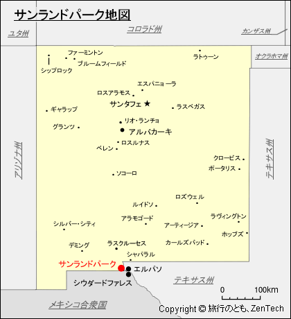 サンランドパーク地図