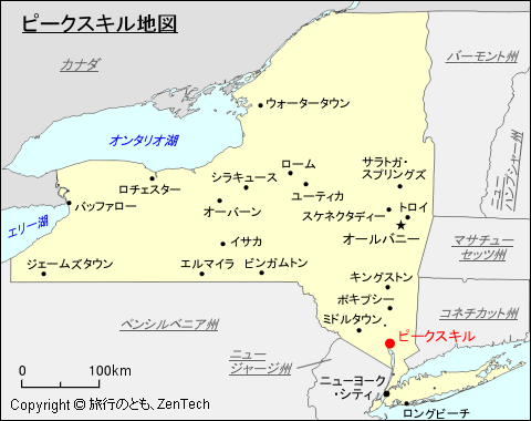 ピークスキル地図