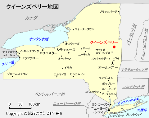 クイーンズベリー地図