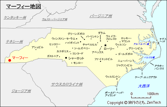 マーフィー地図