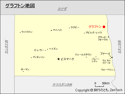 グラフトン地図