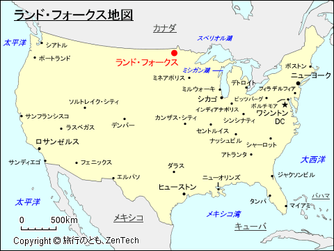ファーゴ地図