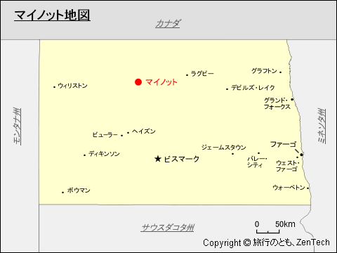 マイノット地図