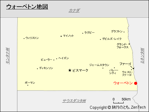 ウォーペトン地図