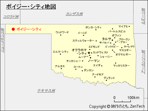 ボイジー・シティ地図