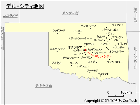 デル・シティ地図