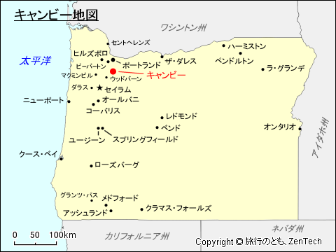 キャンビー地図