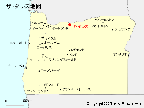 ザ・ダレス地図