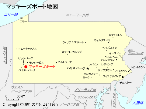 マッキーズポート地図