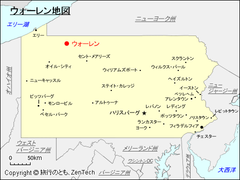 ウォーレン地図