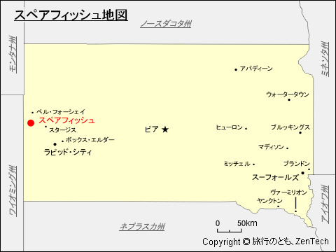 スペアフィッシュ地図