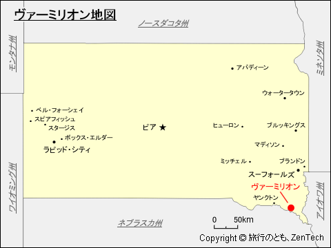 ヴァーミリオン地図