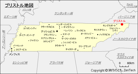 ブリストル地図