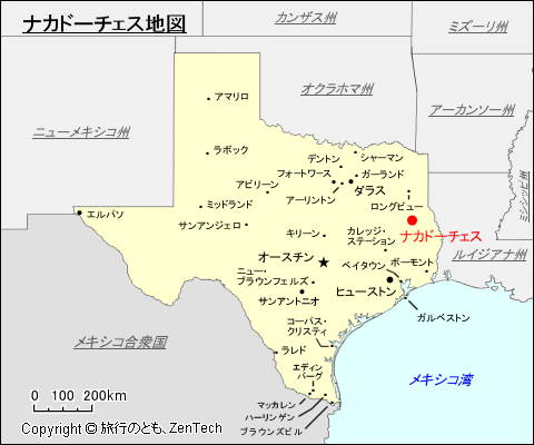 ナカドーチェス地図