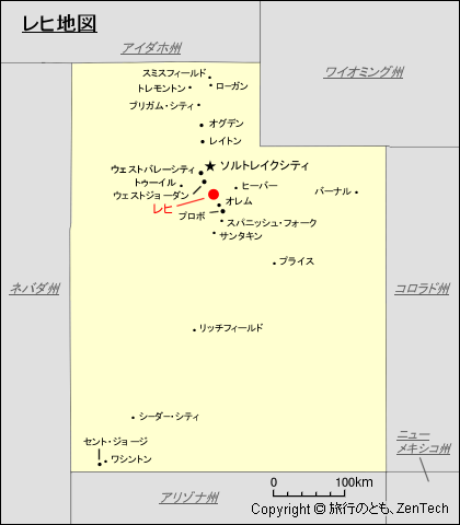 レヒ地図