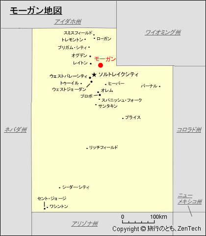 モーガン地図