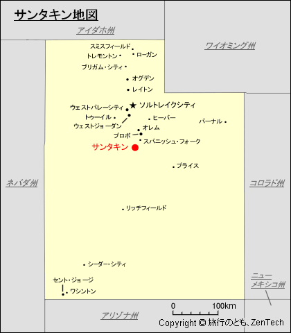 サンタキン地図